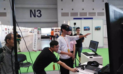 影视动画学院全媒体互动展厅亮相文创展会，引领数字文化创意软件新潮流